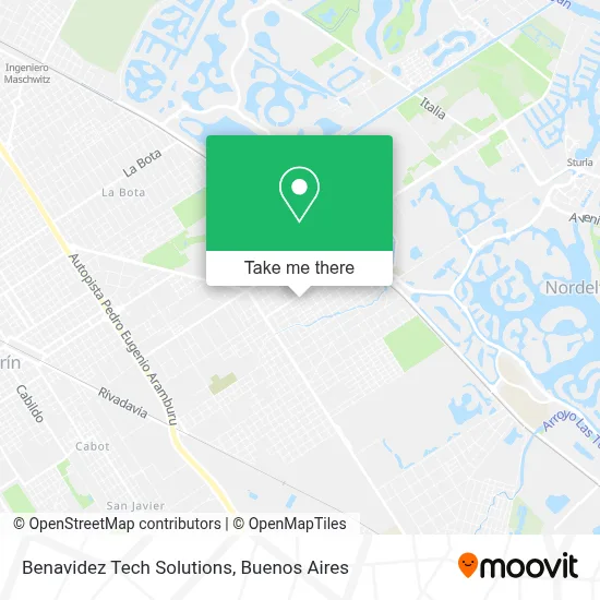 Benavidez Tech Solutions map