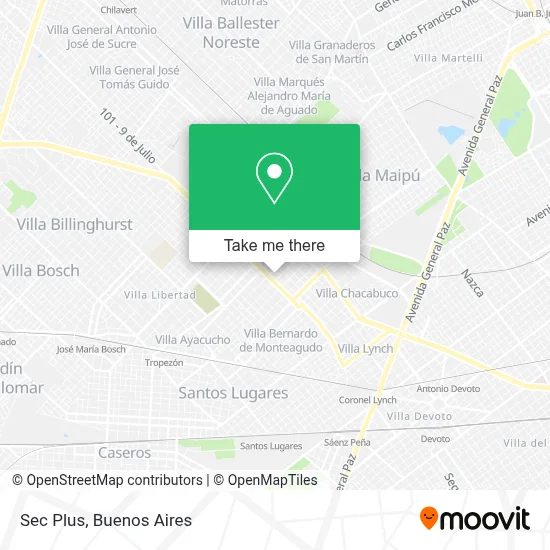 Sec Plus map