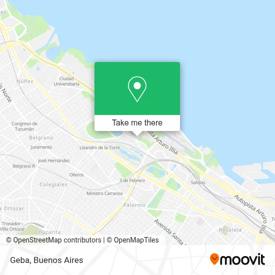 Geba map