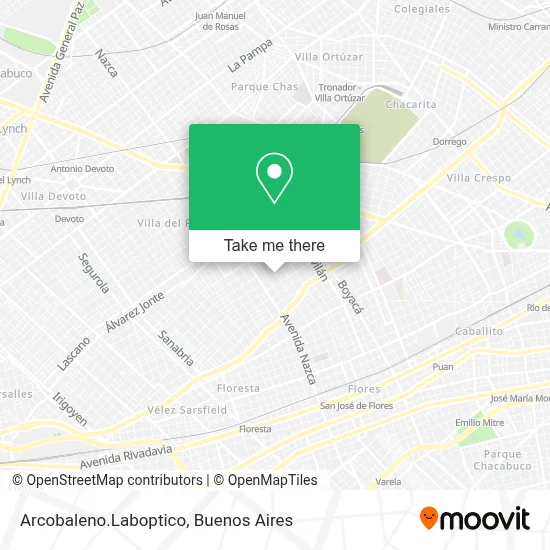 Arcobaleno.Laboptico map