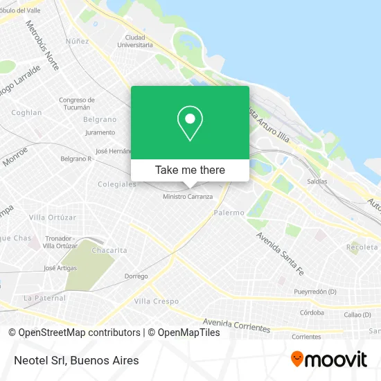 Neotel Srl map