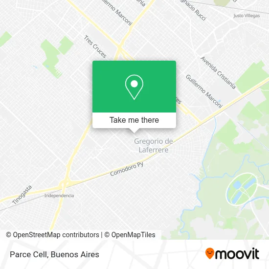 Parce Cell map