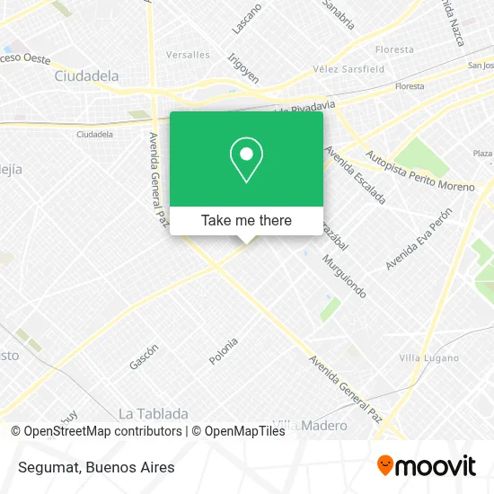 Segumat map