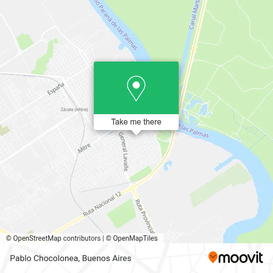 Pablo Chocolonea map