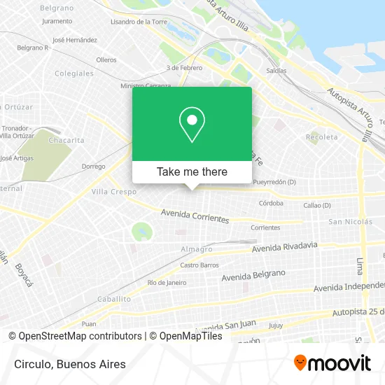 Circulo map