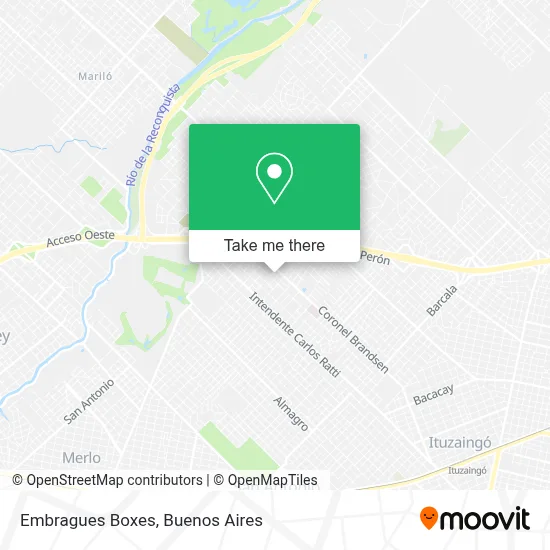 Embragues Boxes map