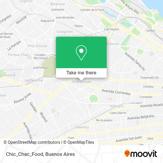 Chic_Chac_Food map