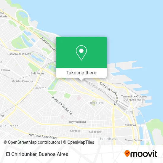 El Chiribunker map