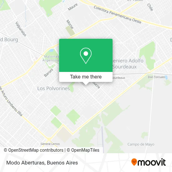 Modo Aberturas map