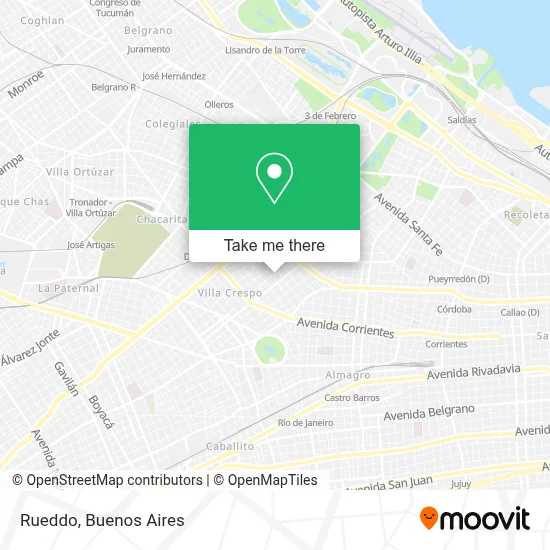 Rueddo map