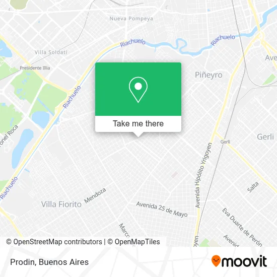 Prodin map