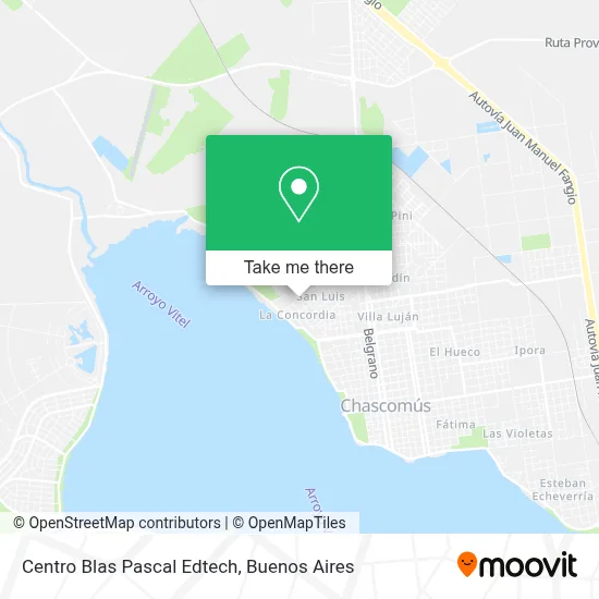 Centro Blas Pascal Edtech map