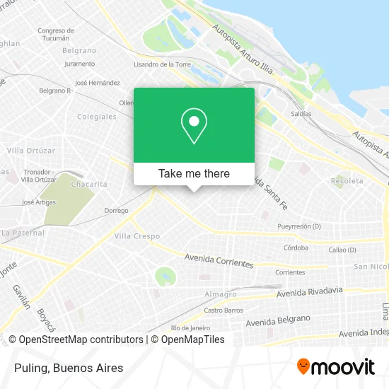 Puling map
