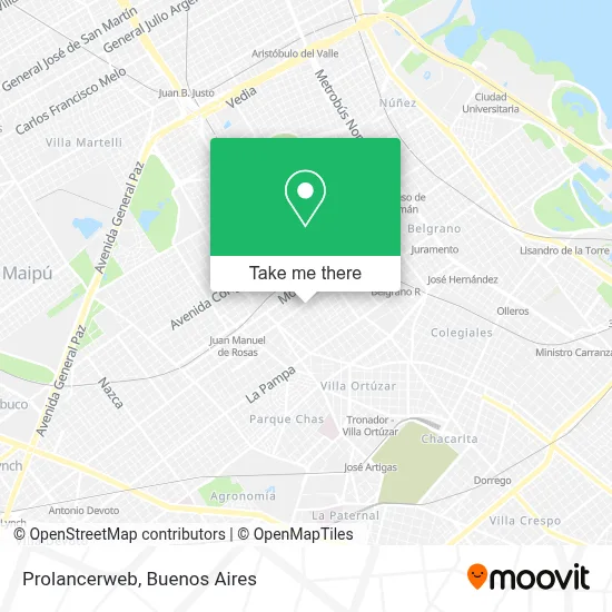 Prolancerweb map