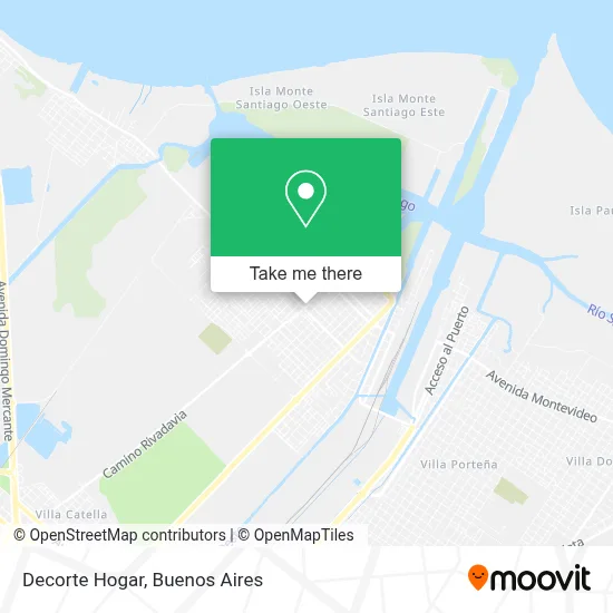 Decorte Hogar map