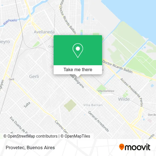 Provetec map