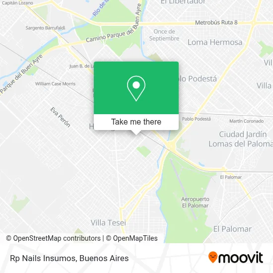 Rp Nails Insumos map