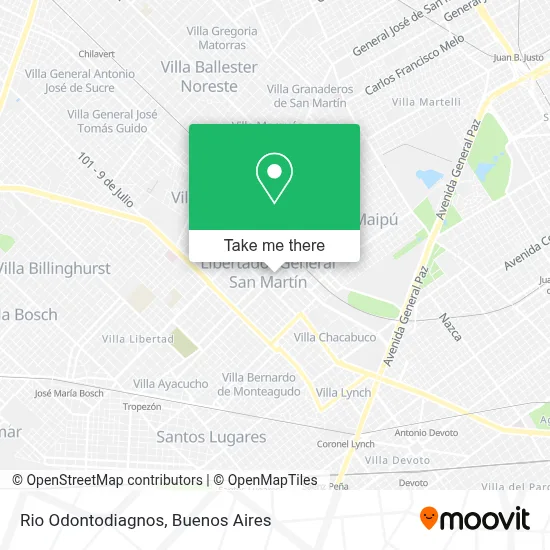 Rio Odontodiagnos map
