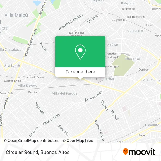 Circular Sound map