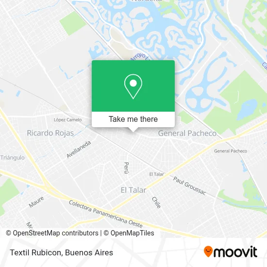 Textil Rubicon map