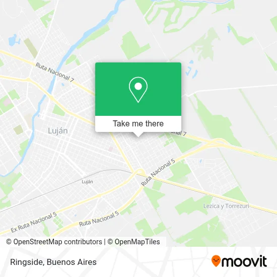 Ringside map