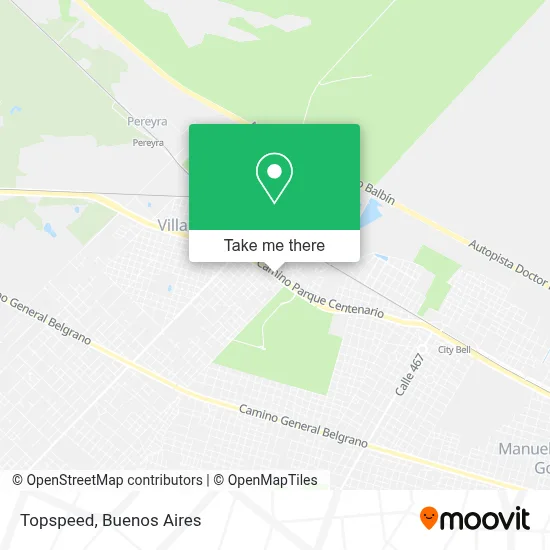 Topspeed map