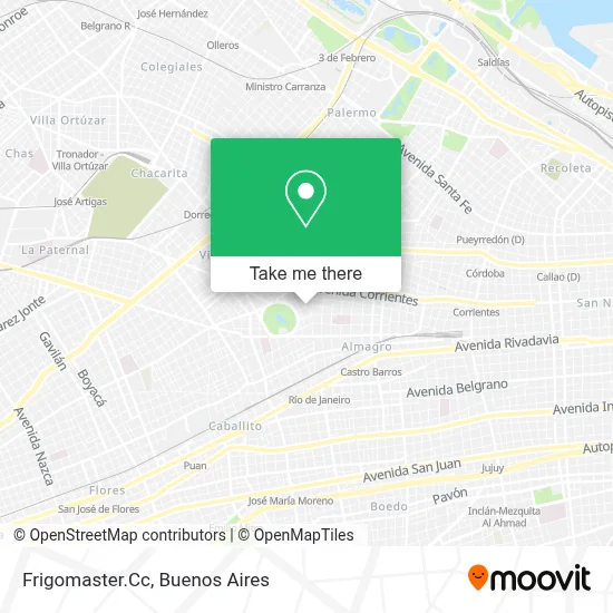 Frigomaster.Cc map