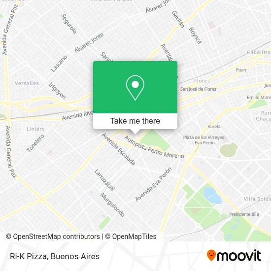 Ri-K Pizza map