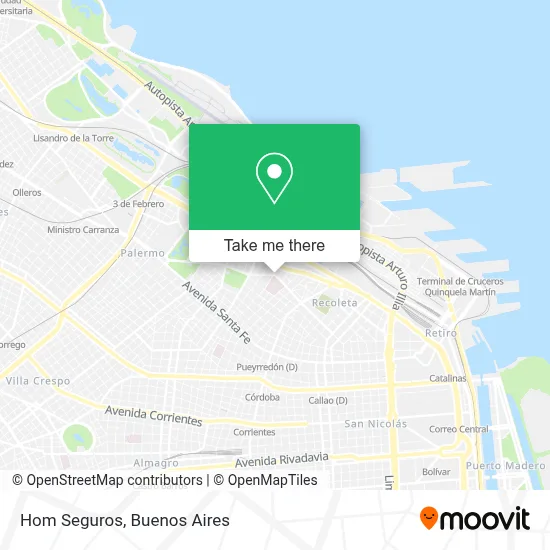 Hom Seguros map