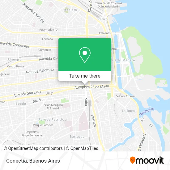 Conectia map