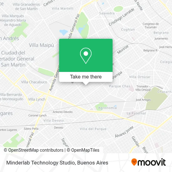 Minderlab Technology Studio map