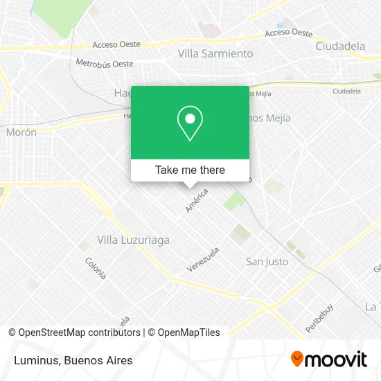 Luminus map