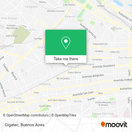 Gigatec map