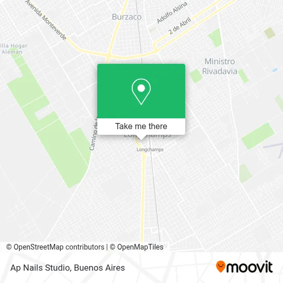 Ap Nails Studio map