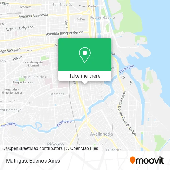 Matrigas map