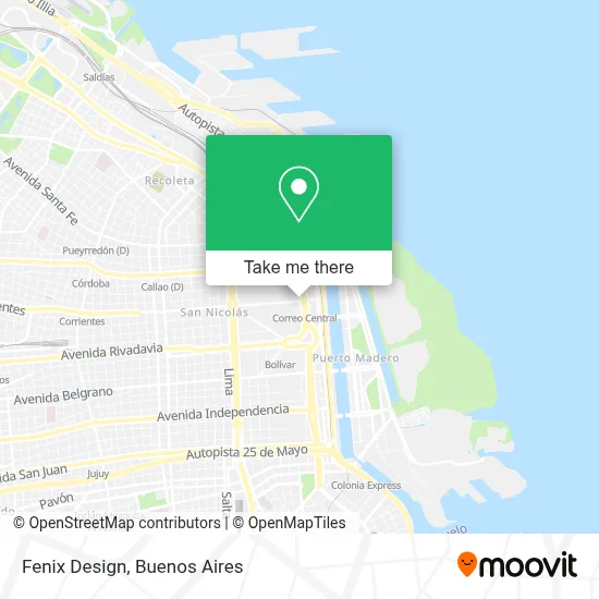Fenix Design map