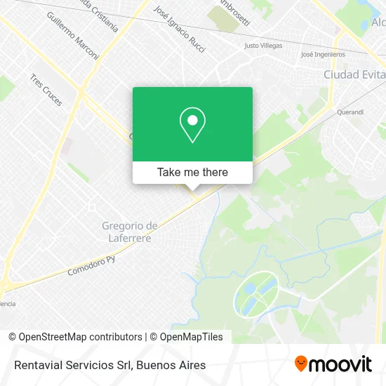 Rentavial Servicios Srl map