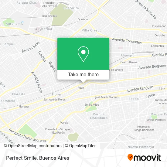 Perfect Smile map