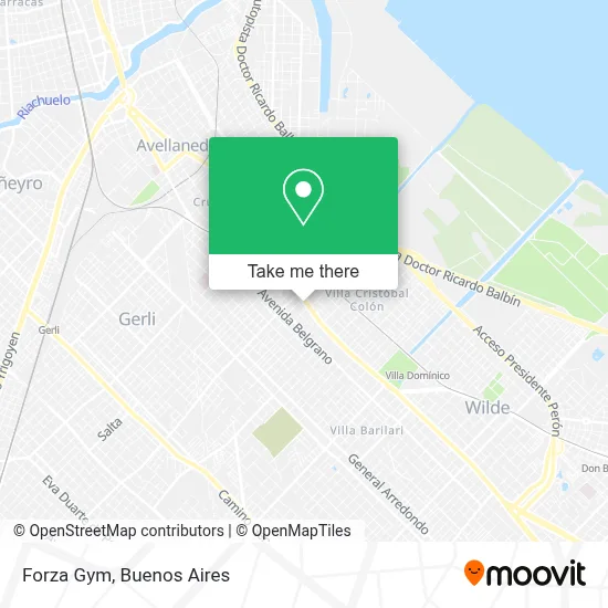 Forza Gym map