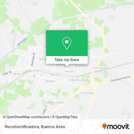 Recsilrectificadora map