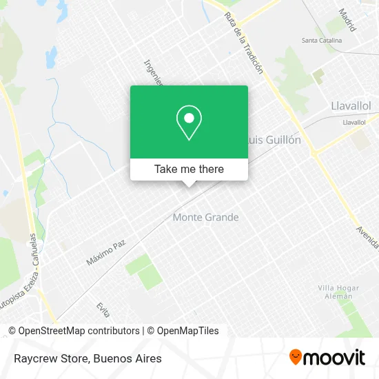 Raycrew Store map