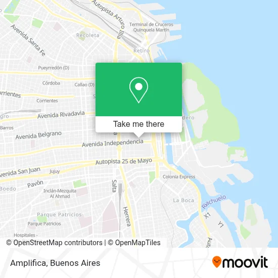 Amplifica map