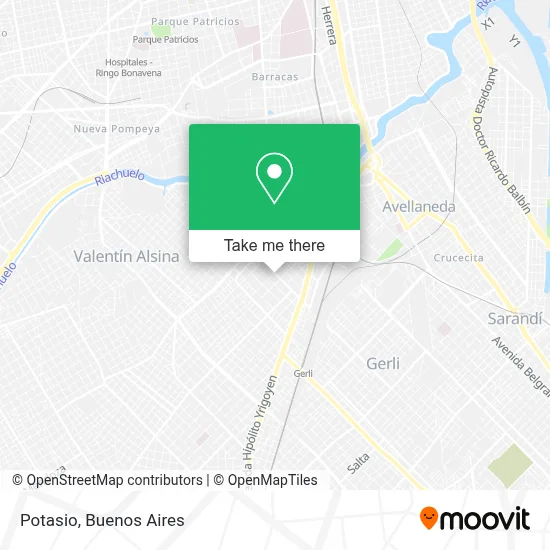 Potasio map