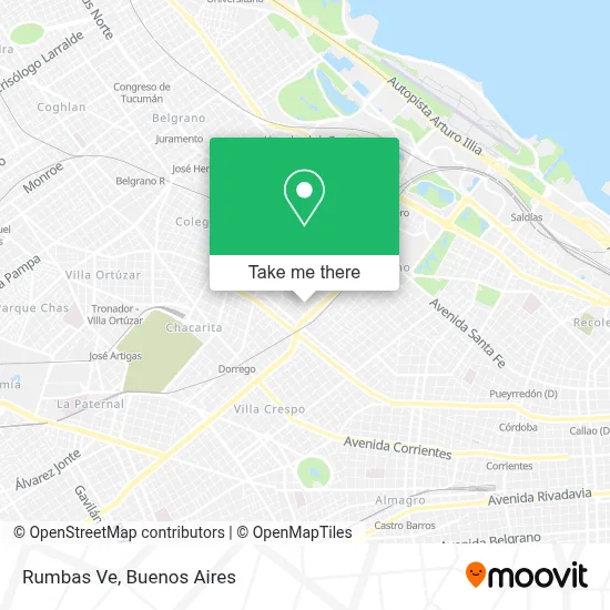 Rumbas Ve map