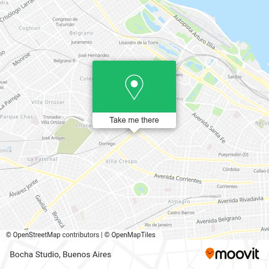 Bocha Studio map