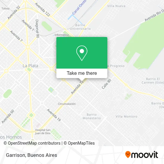 Garrison map