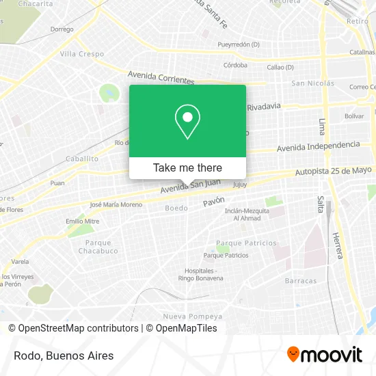 Rodo map