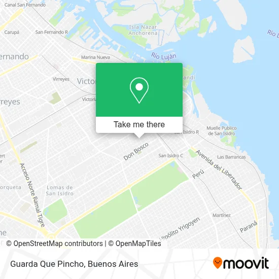 Guarda Que Pincho map