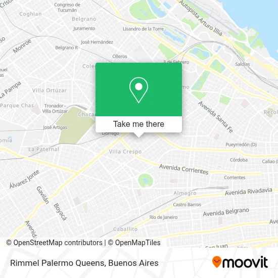 Rimmel Palermo Queens map