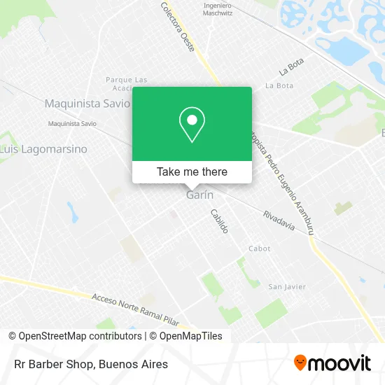 Rr Barber Shop map